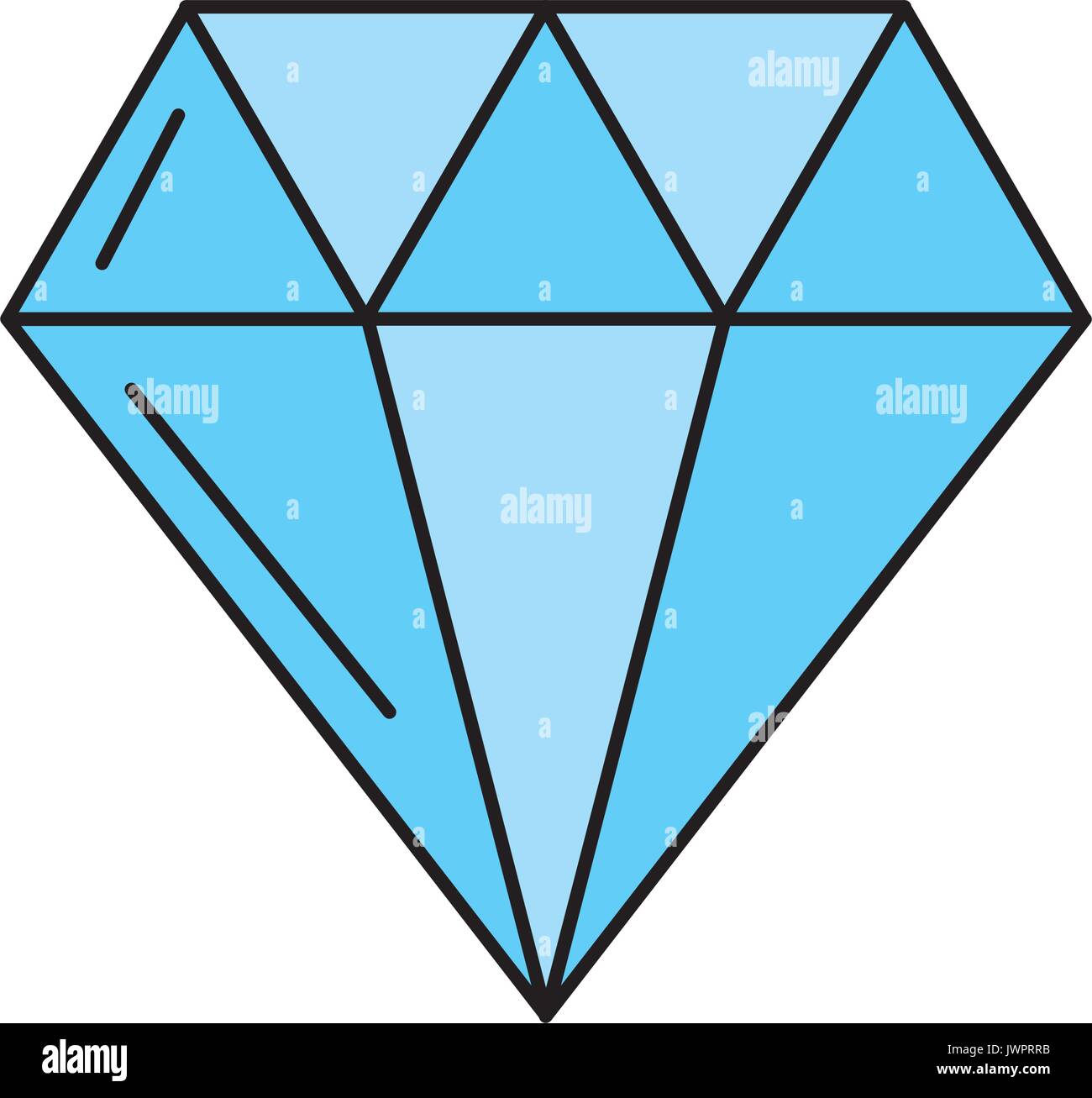 luxury diamond isolated icon Stock Vector Image & Art - Alamy