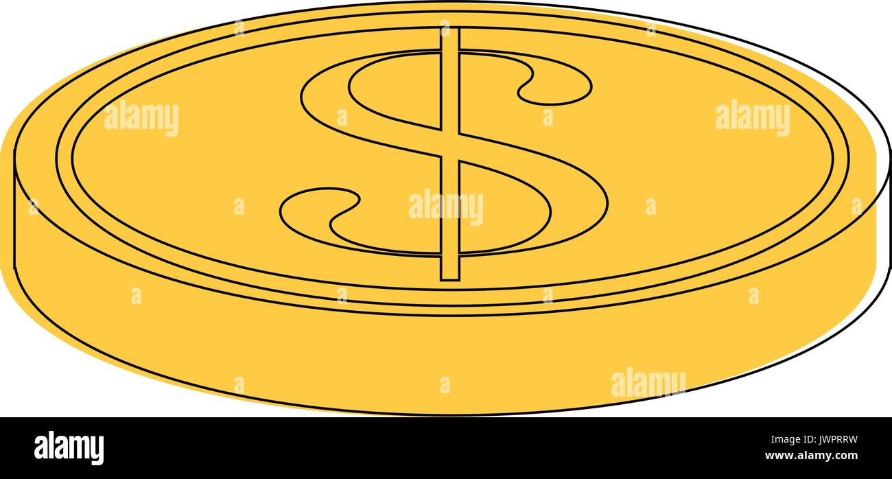 Money coin isolated icon vector illustration graphic design Stock ...