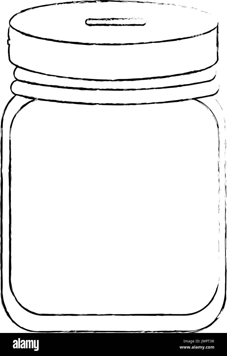 money box empty icon over white background vector illustration Stock Vector Image & Art Alamy