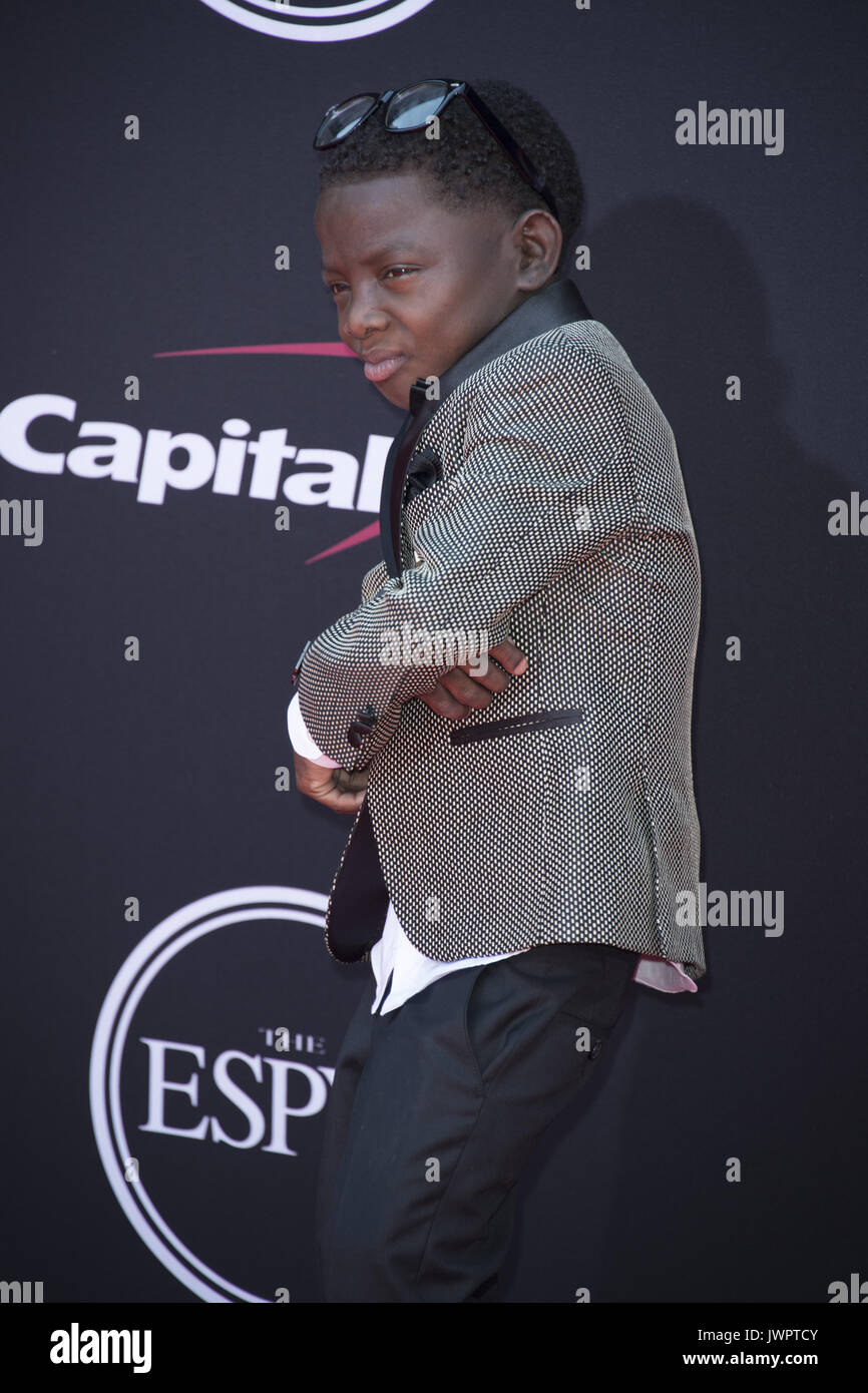 The 2017 ESPY Awards at Microsoft Theater Arrivals Featuring Jarrius