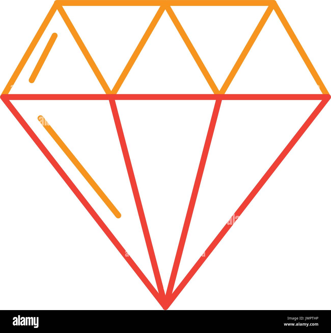 luxury diamond isolated icon Stock Vector Image & Art - Alamy