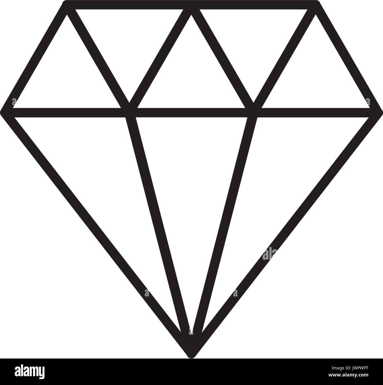 luxury diamond isolated icon Stock Vector Image & Art - Alamy
