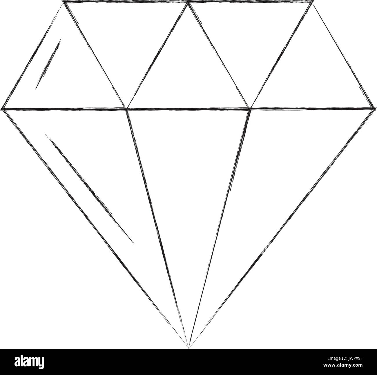 luxury diamond isolated icon Stock Vector Image & Art - Alamy