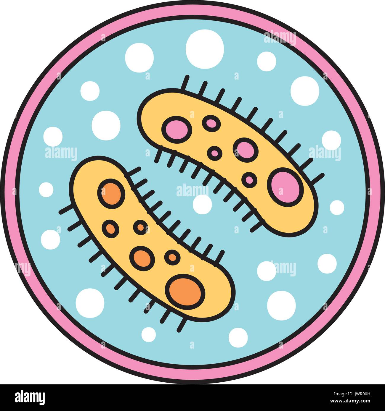 Study of bacteria icon Stock Vector Image & Art - Alamy
