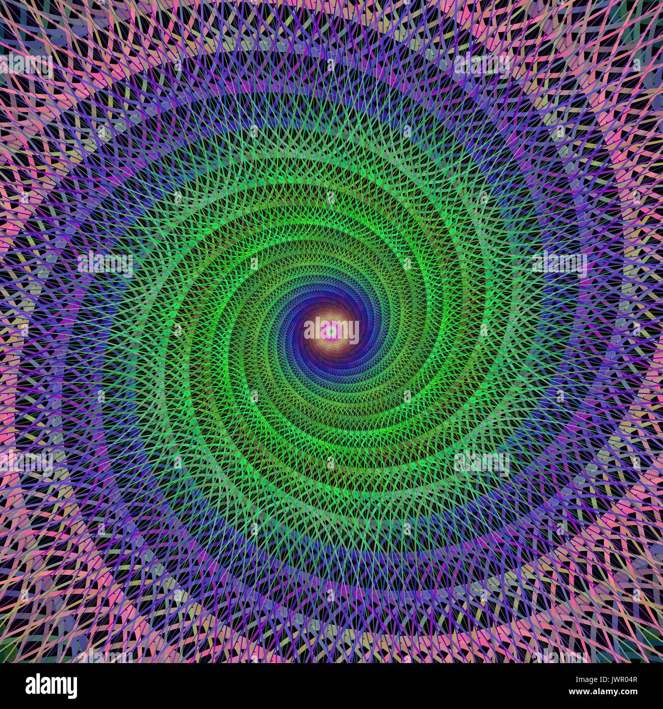 Spiral fractal design background Stock Vector Image & Art - Alamy