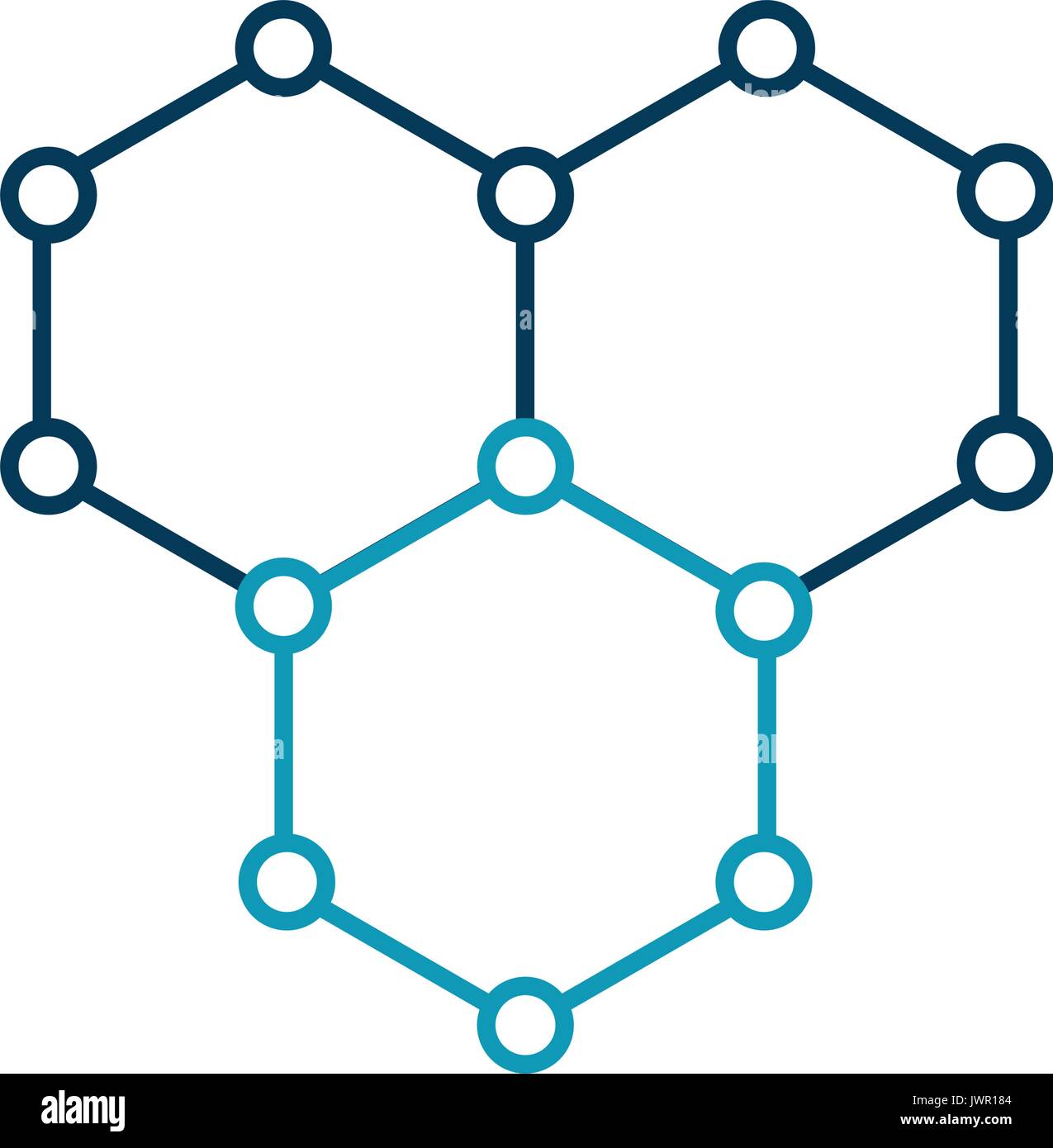 structure molecular isolated icon Stock Vector Image & Art - Alamy