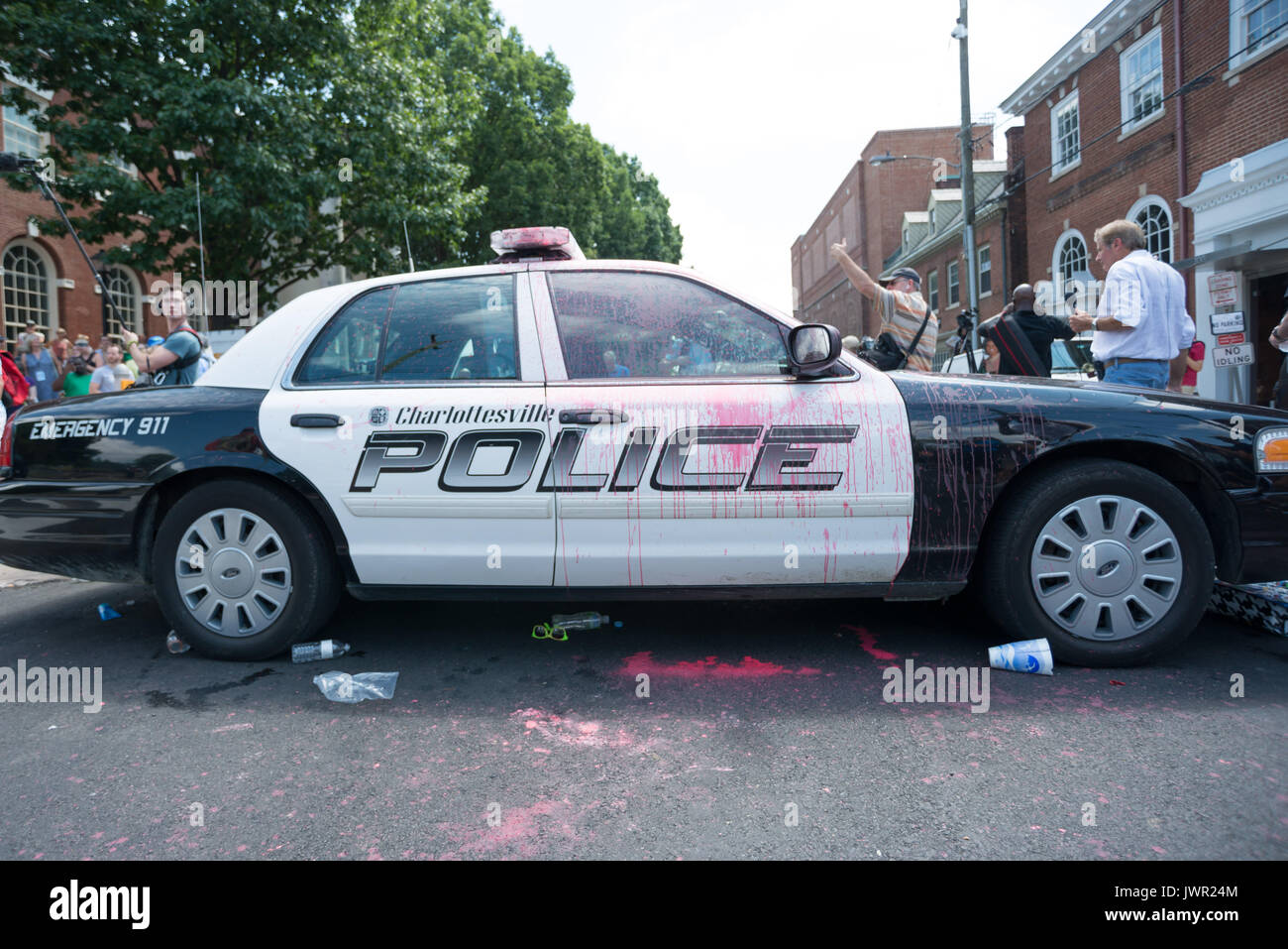 Charlottesville riot 2017 hi-res stock photography and images - Alamy
