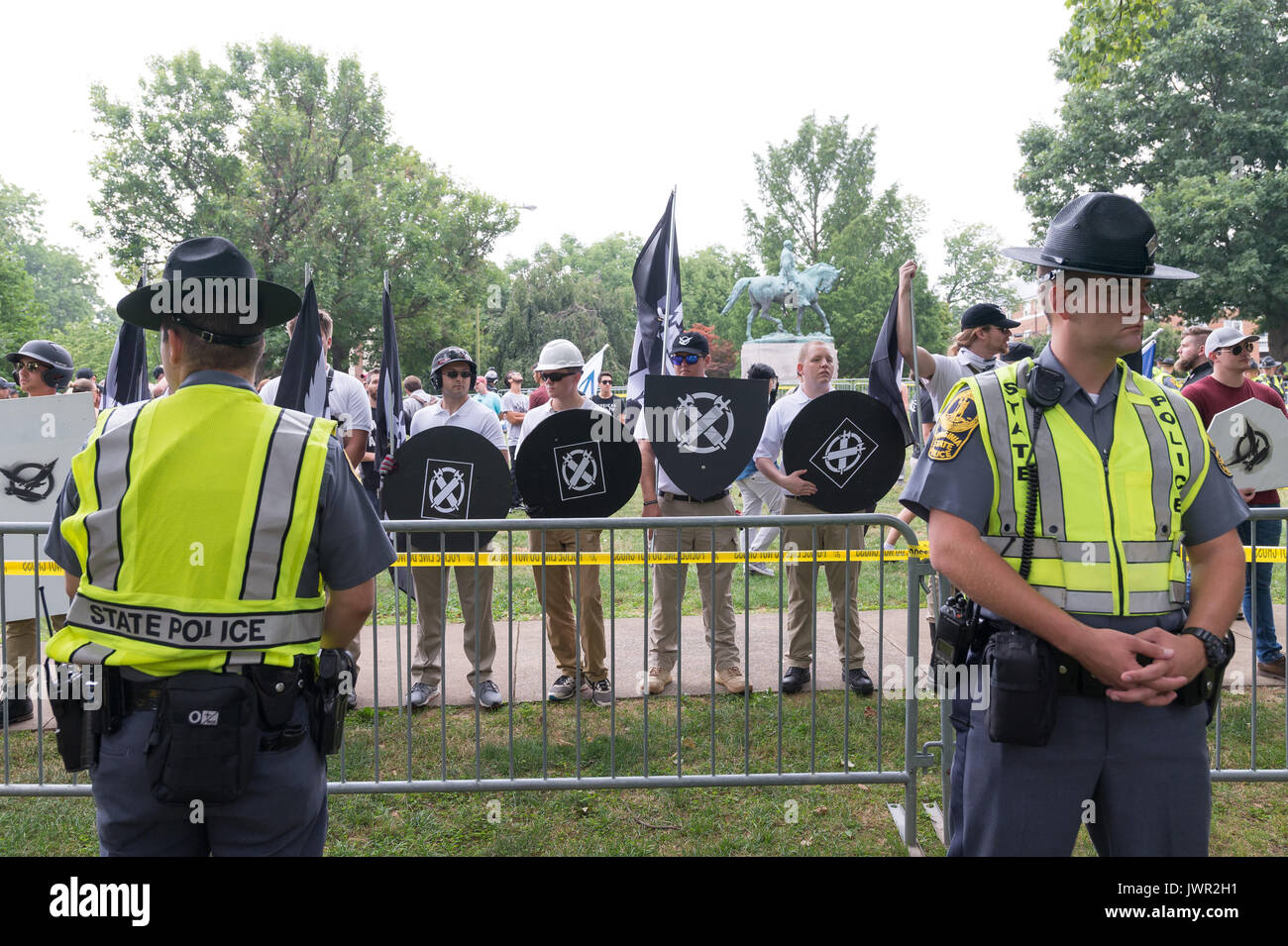 Charlottesville riot 2017 hi-res stock photography and images - Alamy