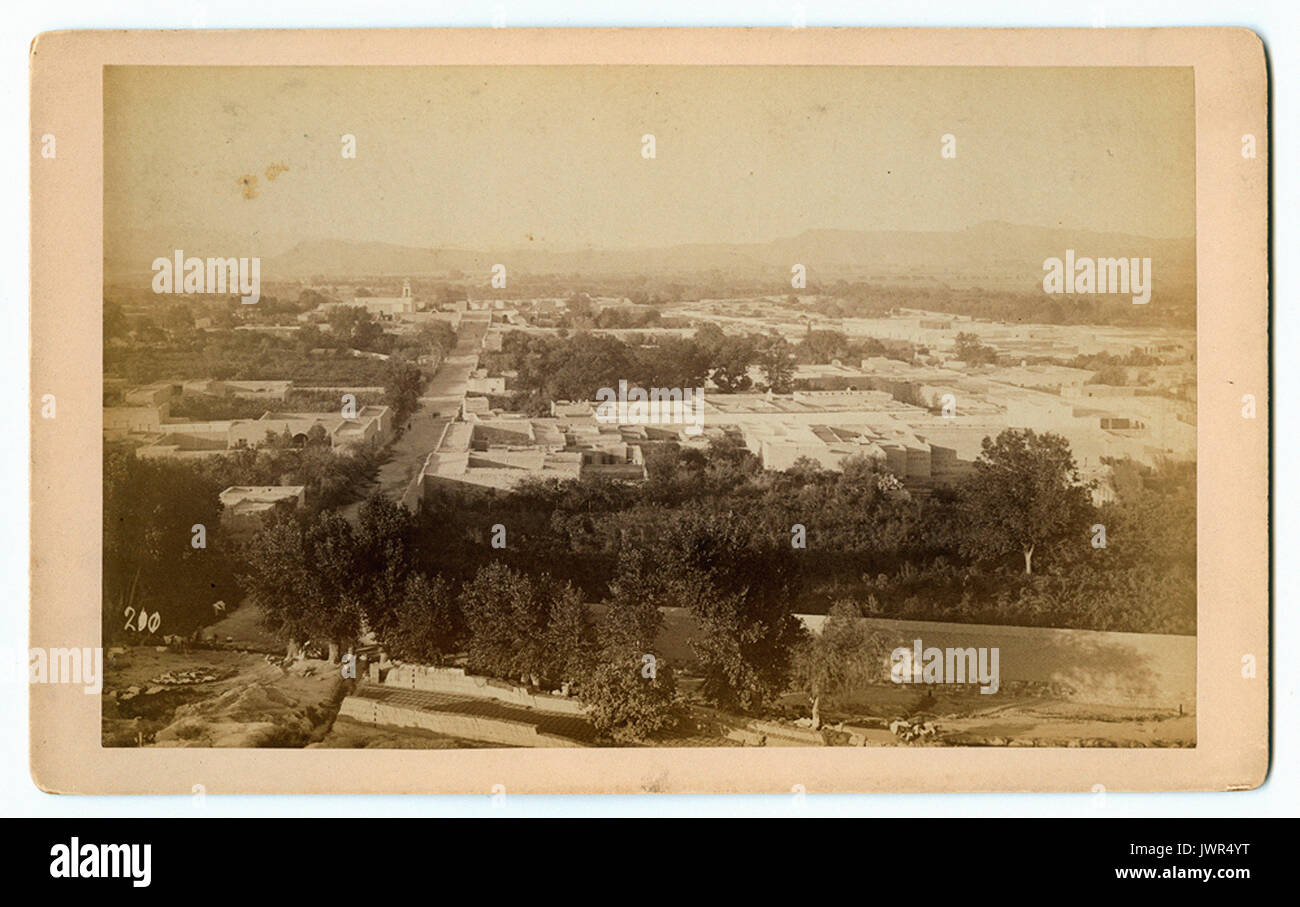 Bird's-eye view city Stock Photo - Alamy