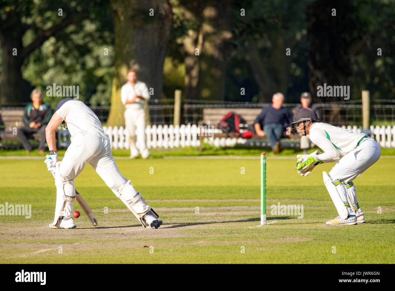 Knutsford cricket pitch hires stock photography and images Alamy