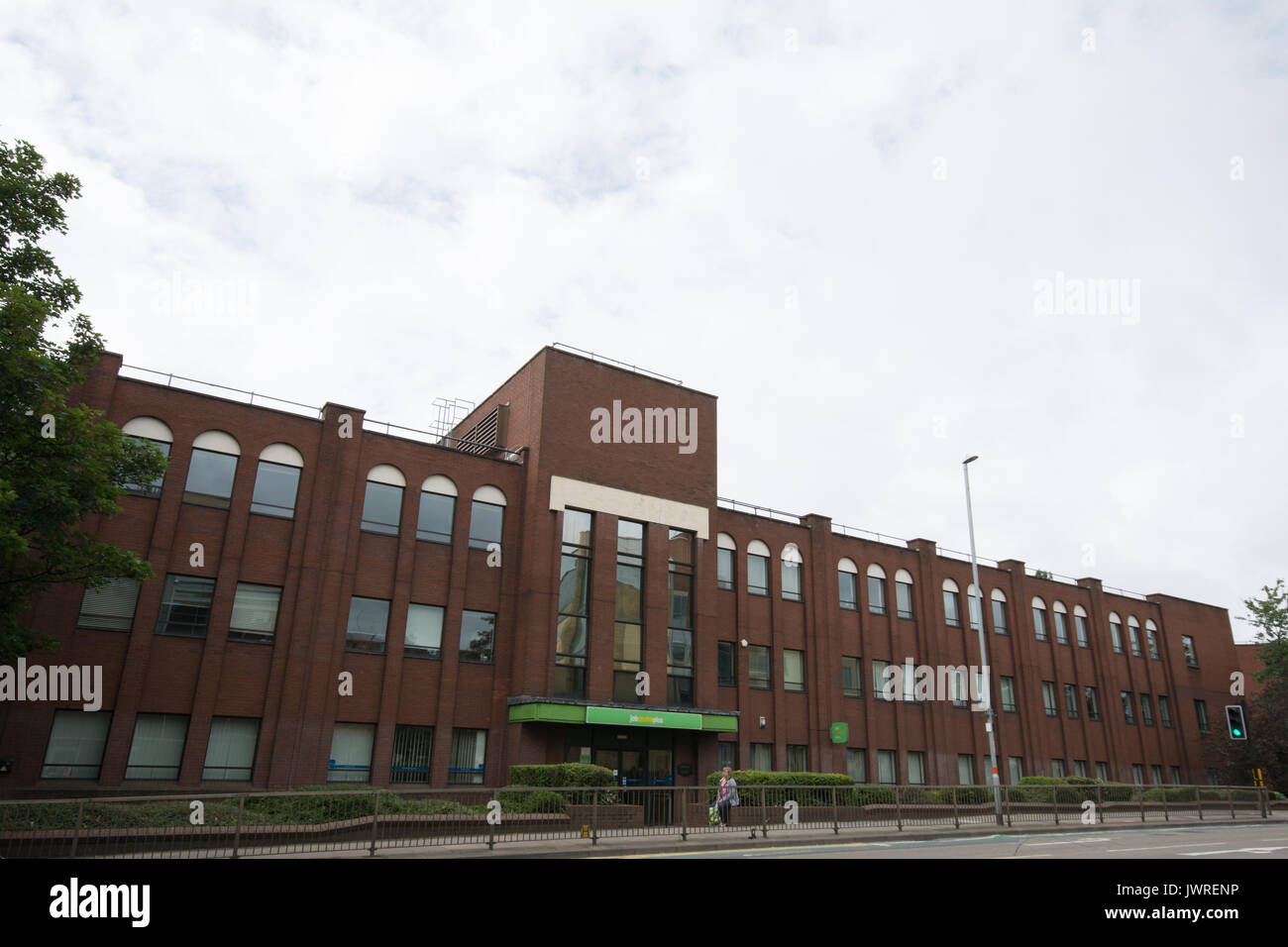 Job Centre The Mounts Northampton England UK out of work people