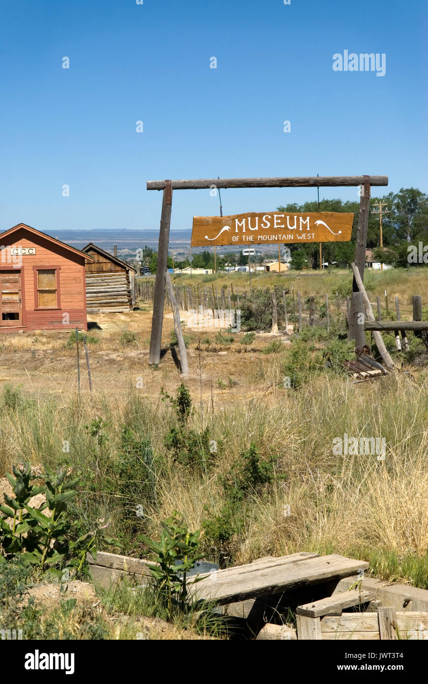 Museum of the Mountain West Montrose Colorado USA. Stock Photo