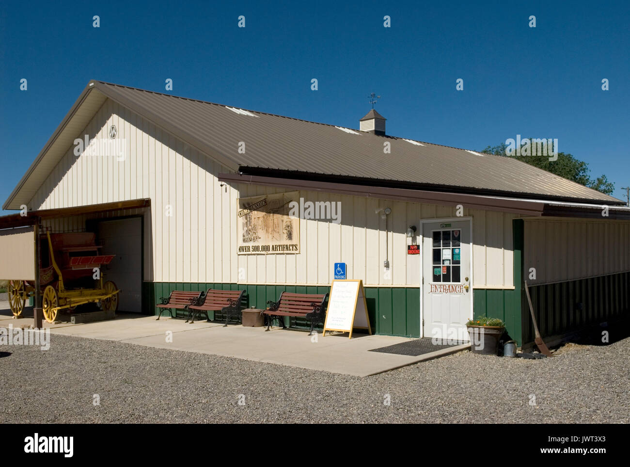 Museum of the Mountain West Montrose Colorado USA. Stock Photo
