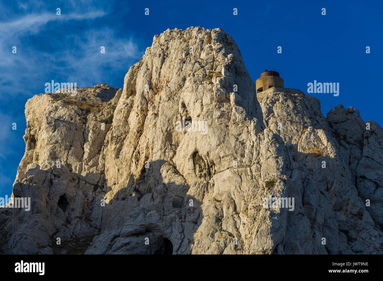 LES GOUDES CAP CROISETTE, MARSEILLE, BDR 13 Stock Photo