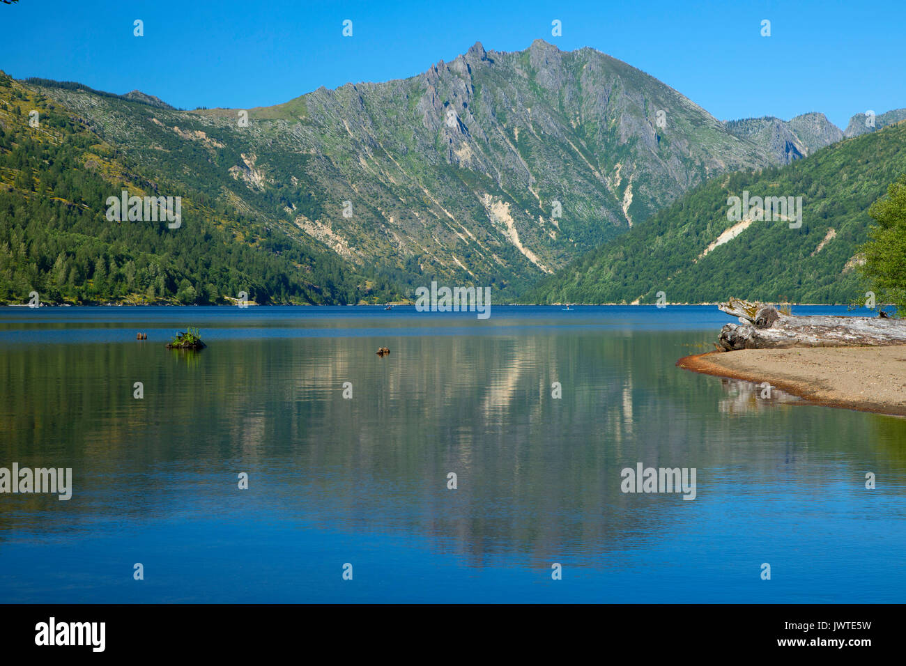 Coldwater Lake, Spirit Lake Memorial Highway, Mt St Helens National