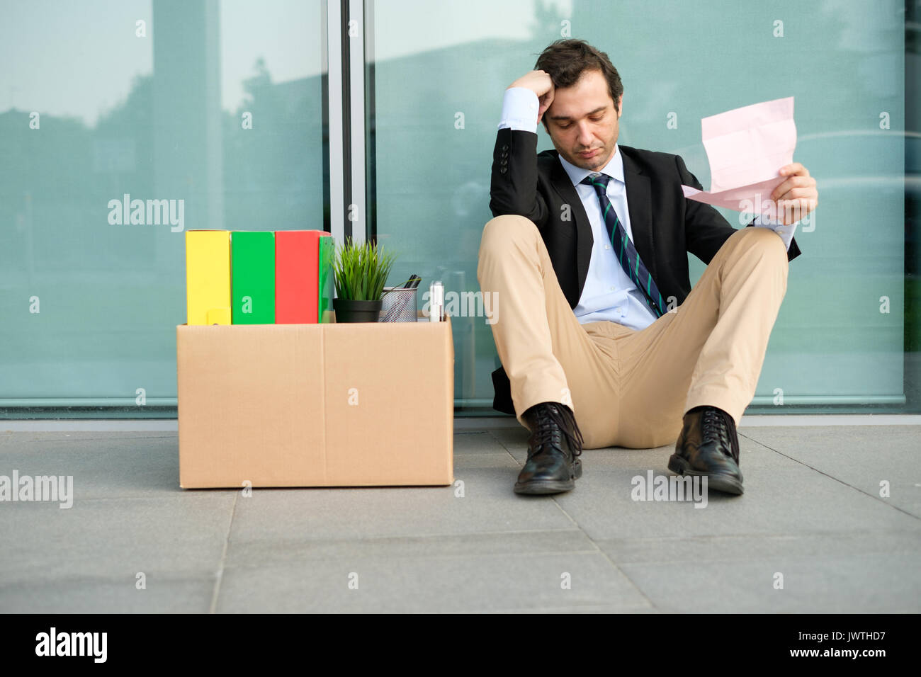 Pink slip termination hi-res stock photography and images - Alamy