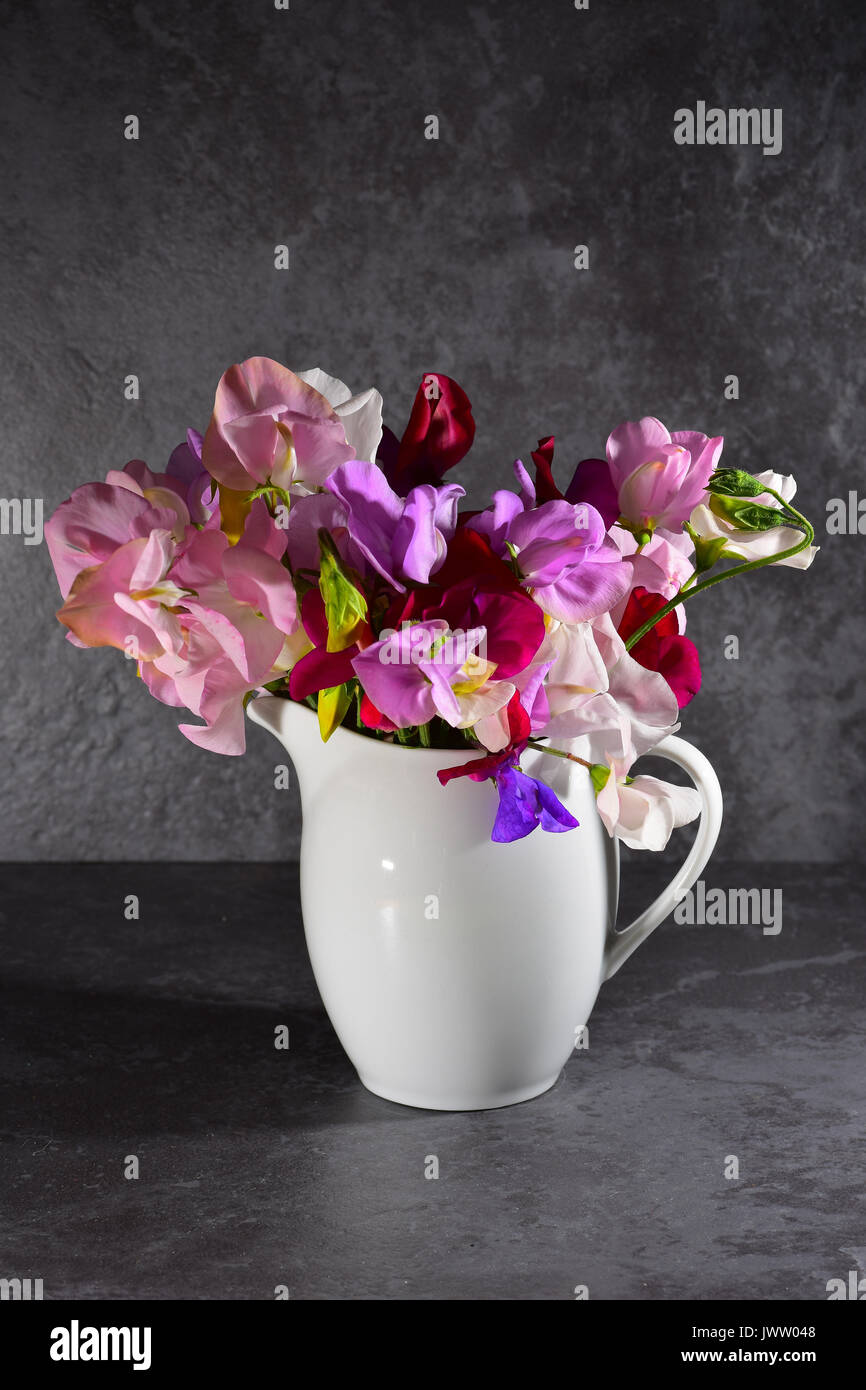 Cut sweet peas table garden hires stock photography and images Alamy