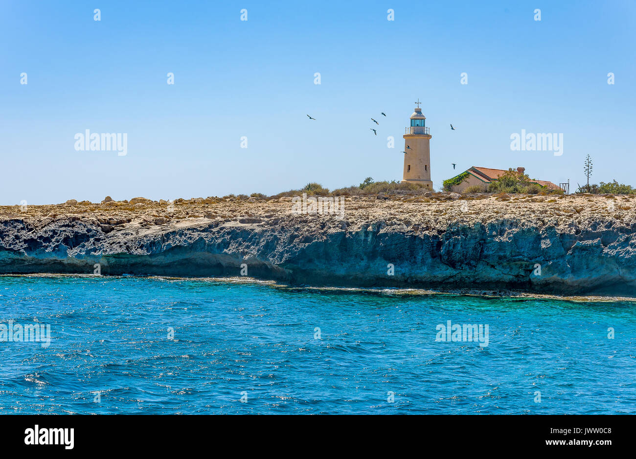 Cyprus lighthouse hi-res stock photography and images - Alamy