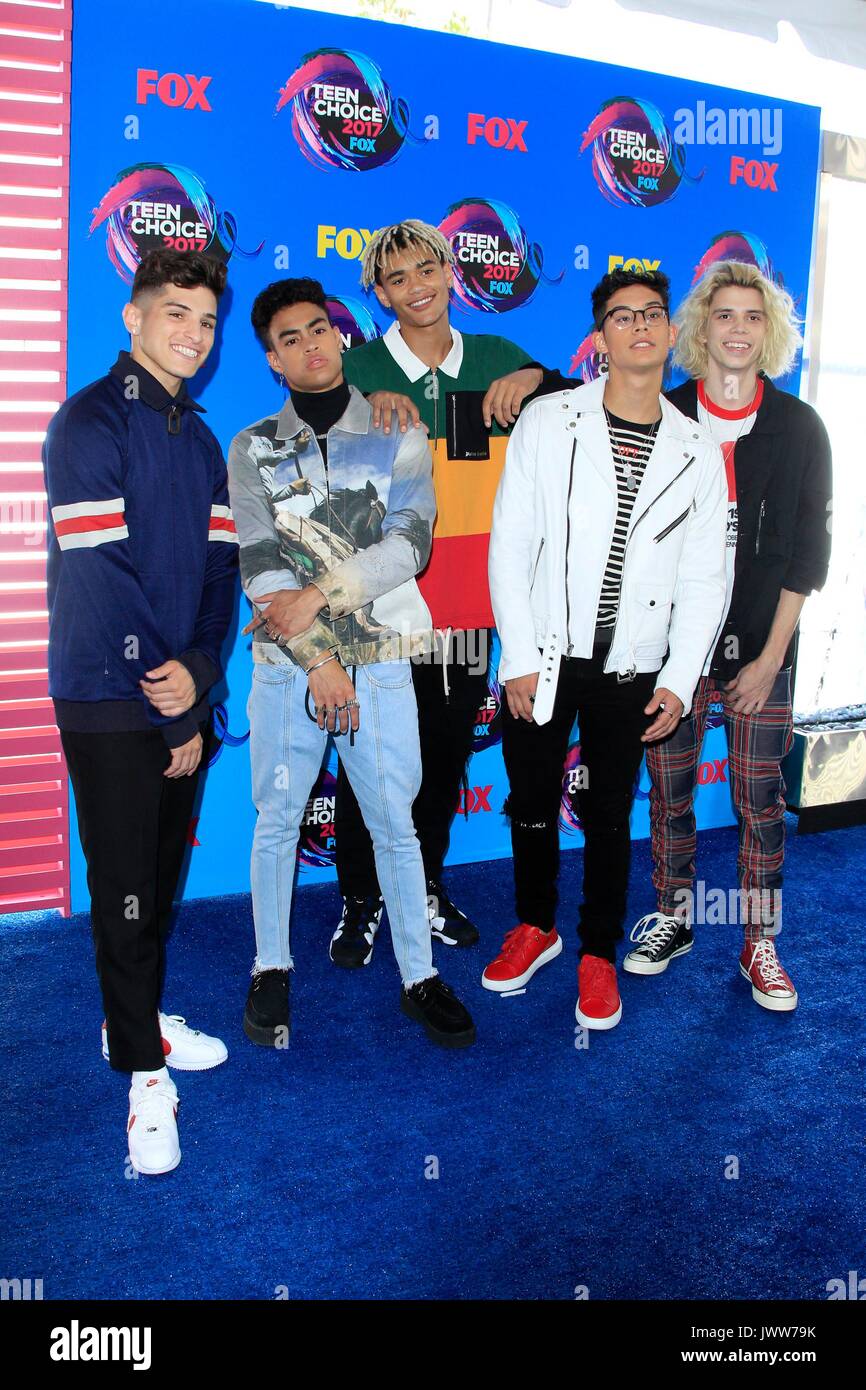 Los Angeles, California, USA. 13th Aug, 2017. PrettyMuch at arrivals
