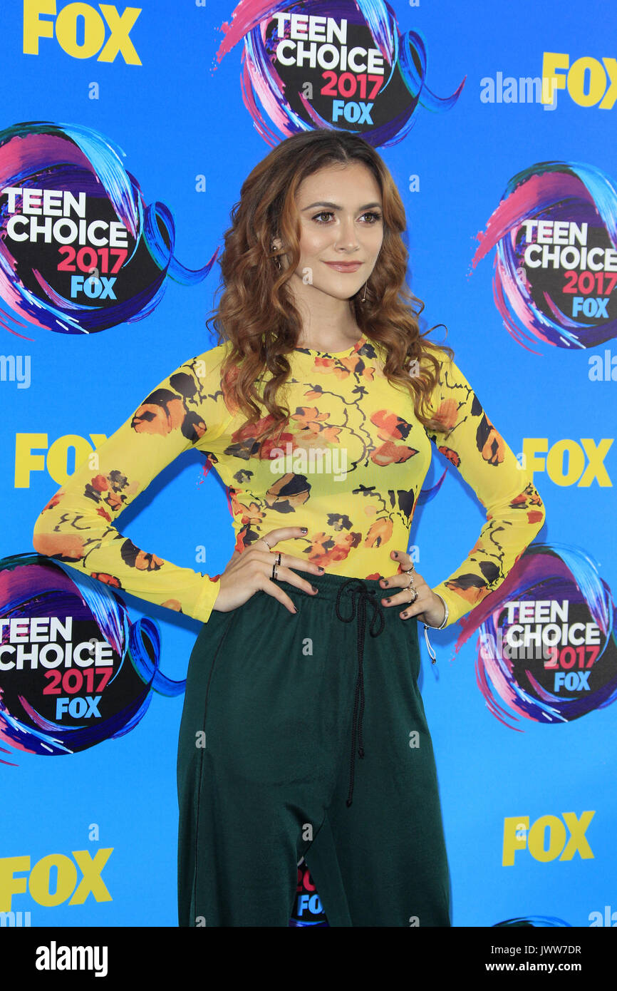 Los Angeles, CA, USA. 13th Aug, 2017. Alyson Stoner at the Teen Choice Awards 2017 at the Galen Center on August 13, 2017 in Los Angeles, CA Credit: Kay Blake/ZUMA Wire/Alamy Live News Stock Photo