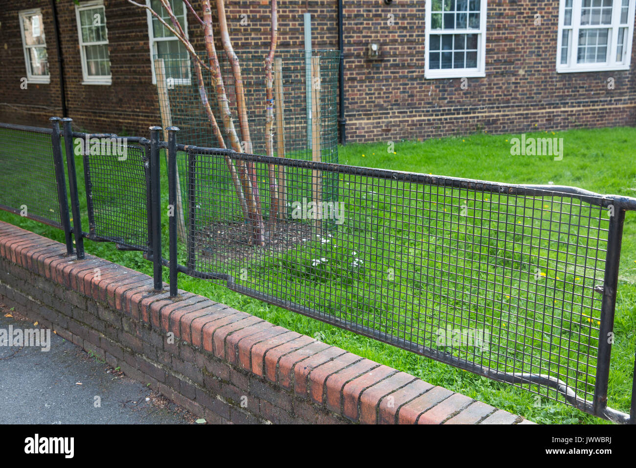 Rockingham estate railings hires stock photography and images Alamy
