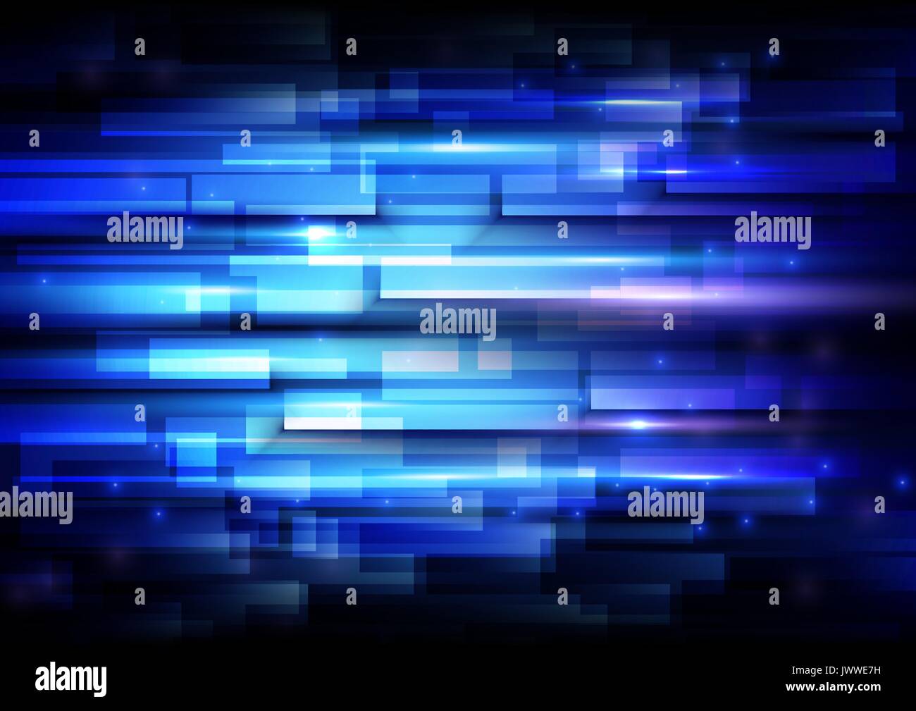 Abstract rectangles motion technology digital hi tech concept ...