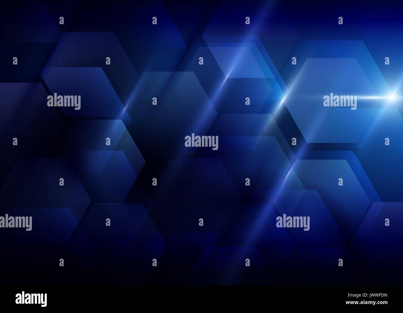 Blue abstract technology digital hi tech concept background. Space for ...