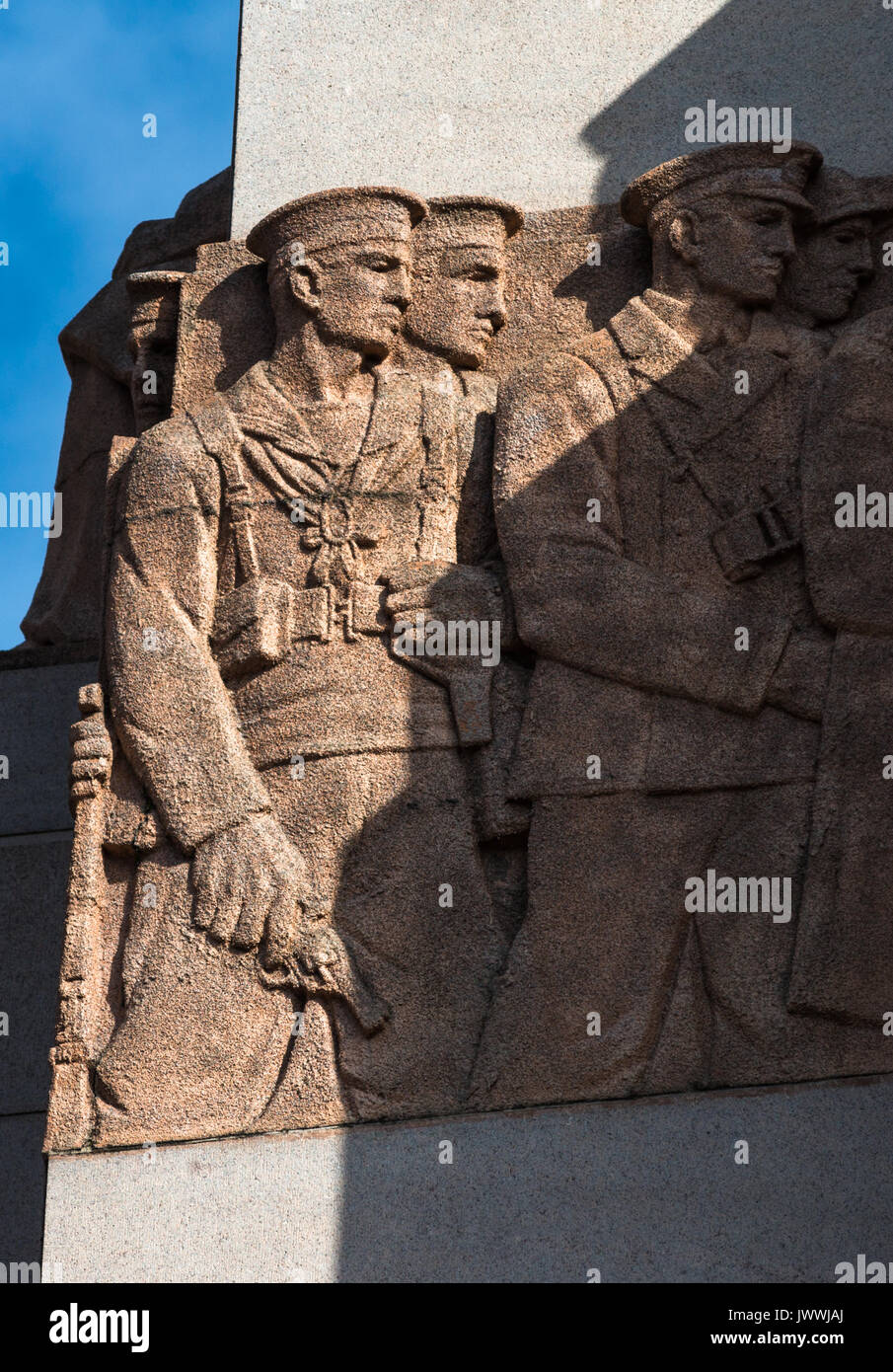 Anzac australian and new zealand army corps memorial monument in