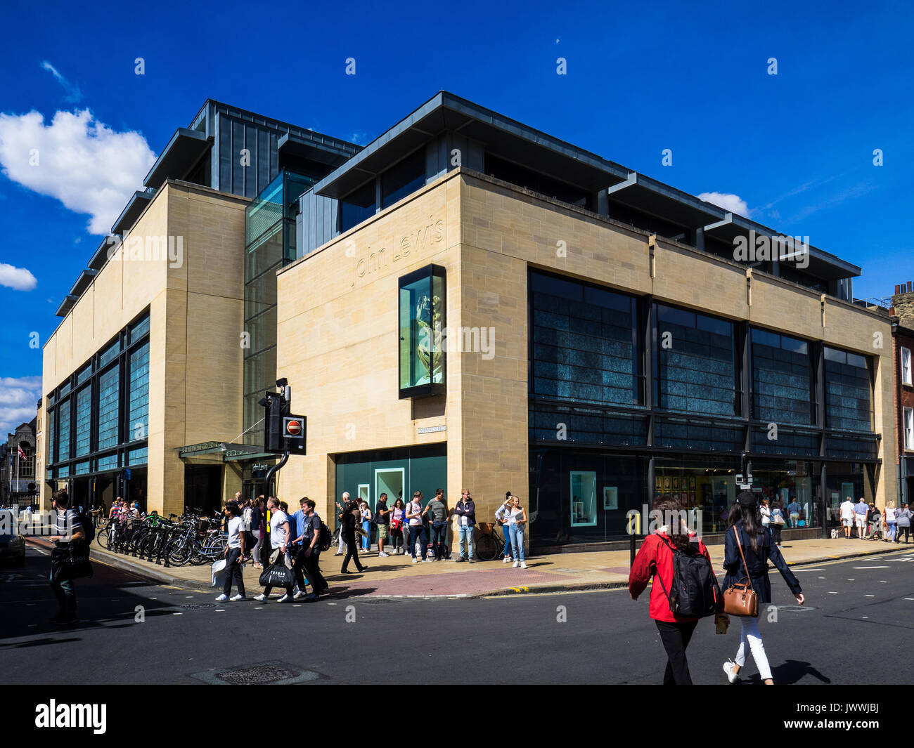 John Lewis Cambridge department store in central Cambridge. The store