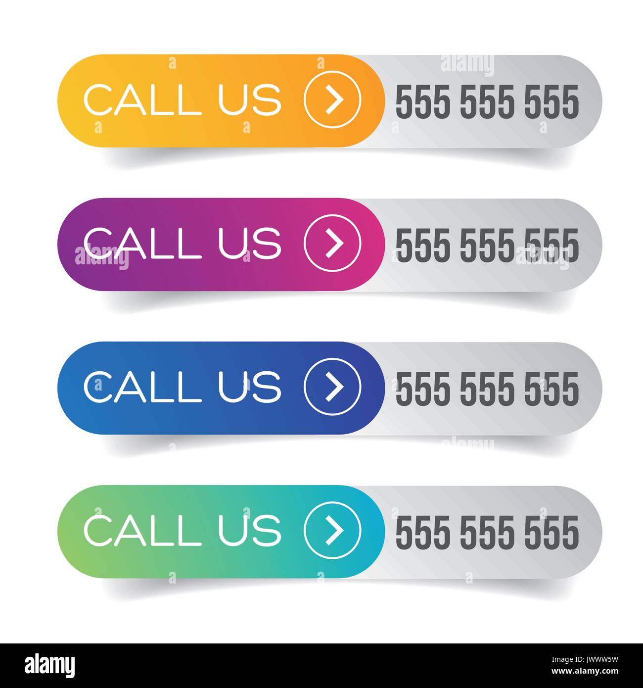 Call now label Cut Out Stock Images Pictures Alamy