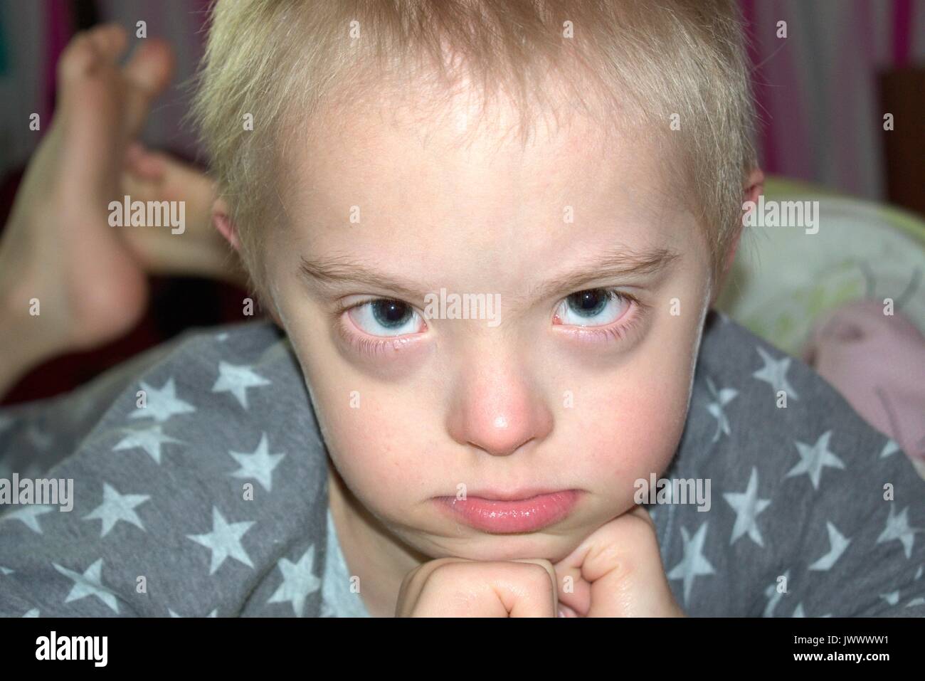 Down syndrome child hires stock photography and images Alamy