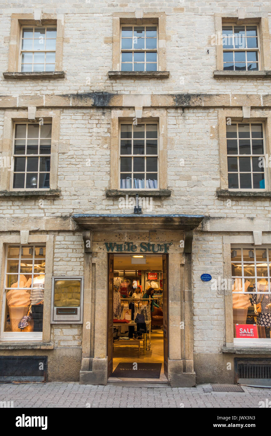 White Stuff, clothing store in the centre of the Cotswolds town of Cirencester, Gloucestershire, England, UK. Stock Photo