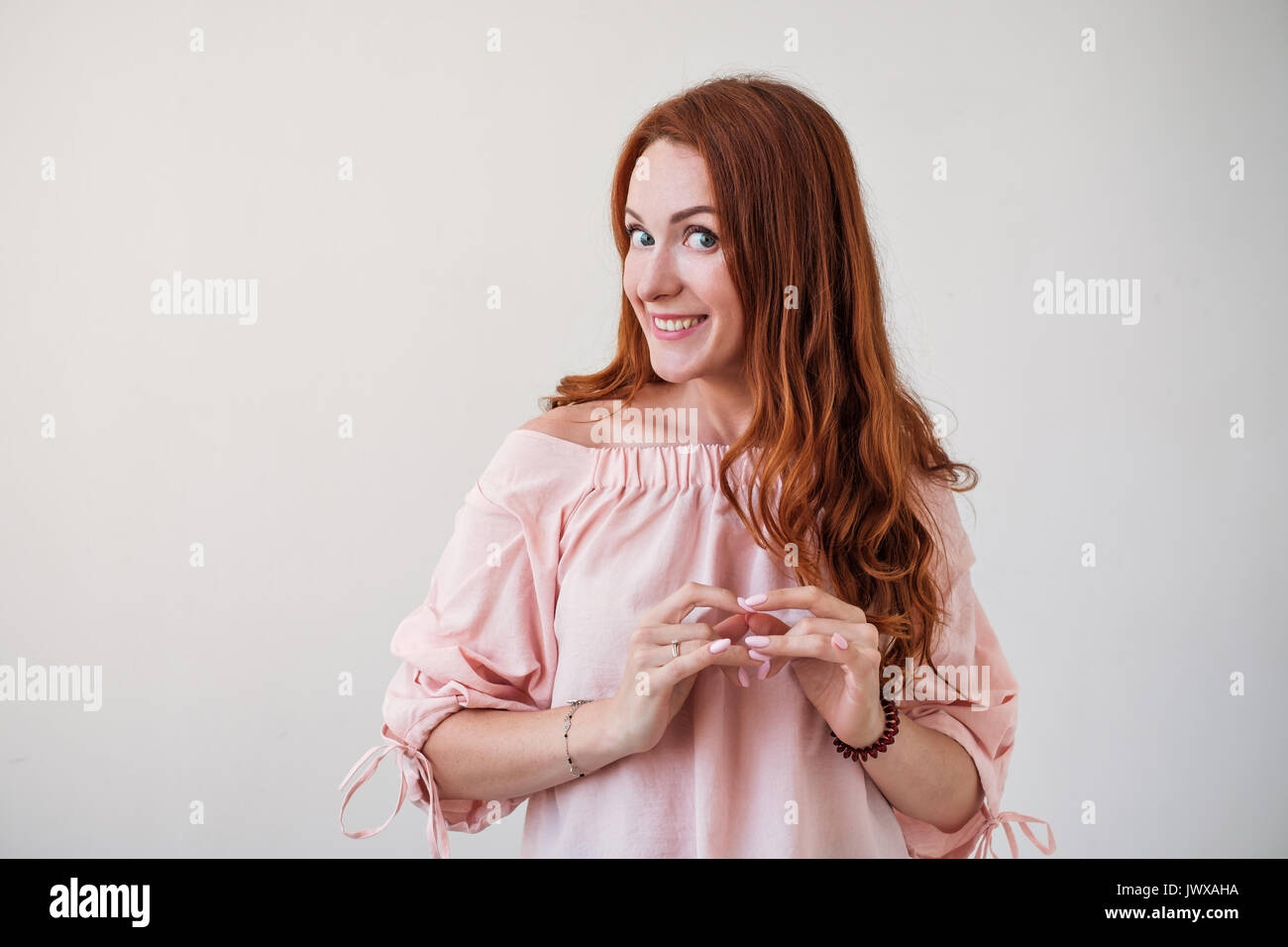 Ginger hair hand hi-res stock photography and images - Alamy