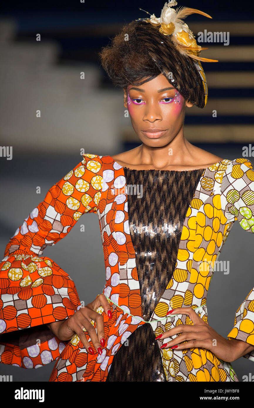 Africa Fashion Week London 2017 Stock Photo