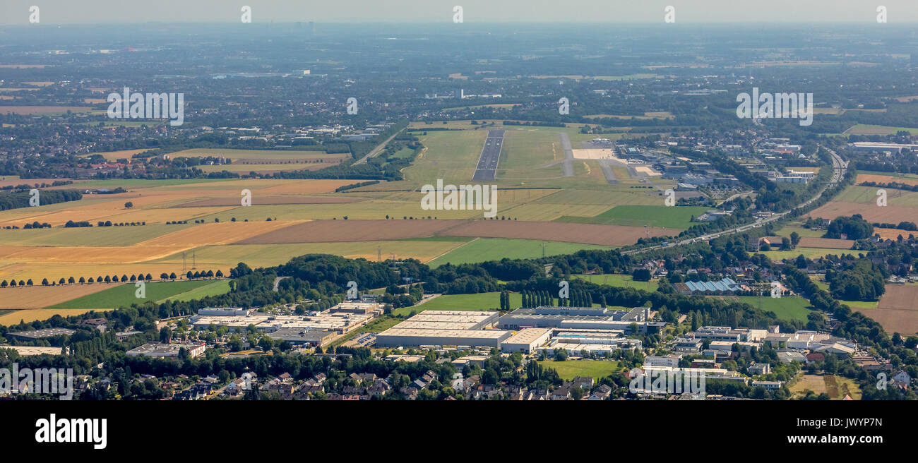 whole area of Dortmund Airport West saw runway Dortmund airport, runway