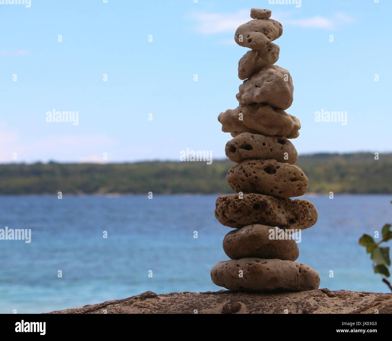 Man made pile of stones hi-res stock photography and images - Alamy