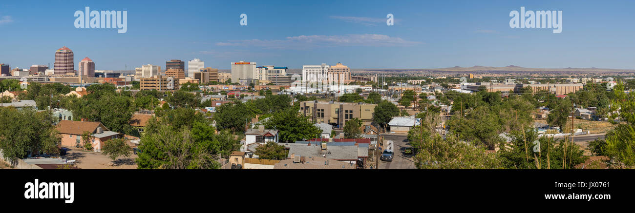 downtown Albuquerque, New Mexico Stock Photo