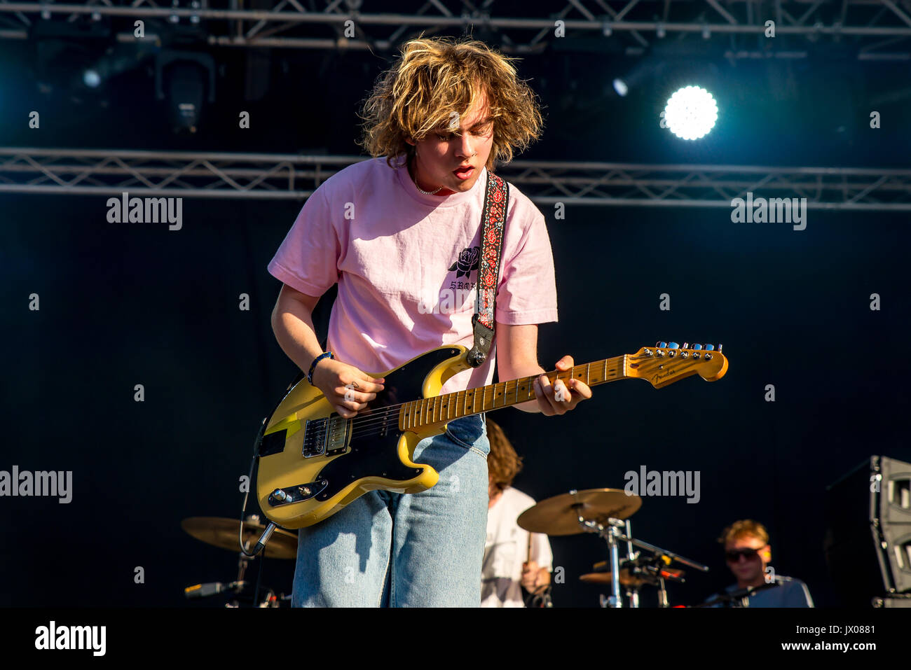 Benicassim Spain Jul 15 Rat Boy Band Perform In Concert At Fib Festival On July 15 2016 In Benicassim Spain Stock Photo Alamy