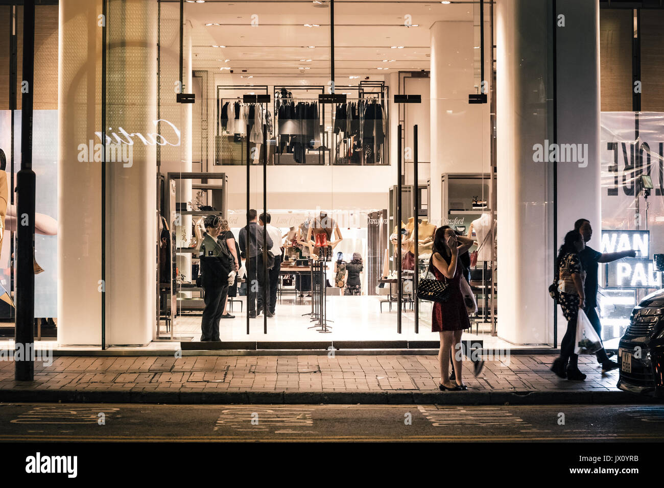 Chanel store canton road kowloon hi-res stock photography and images ...