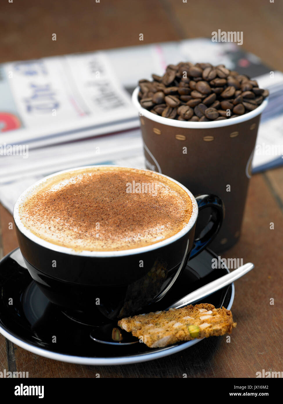 Capuccino coffee hi-res stock photography and images - Alamy