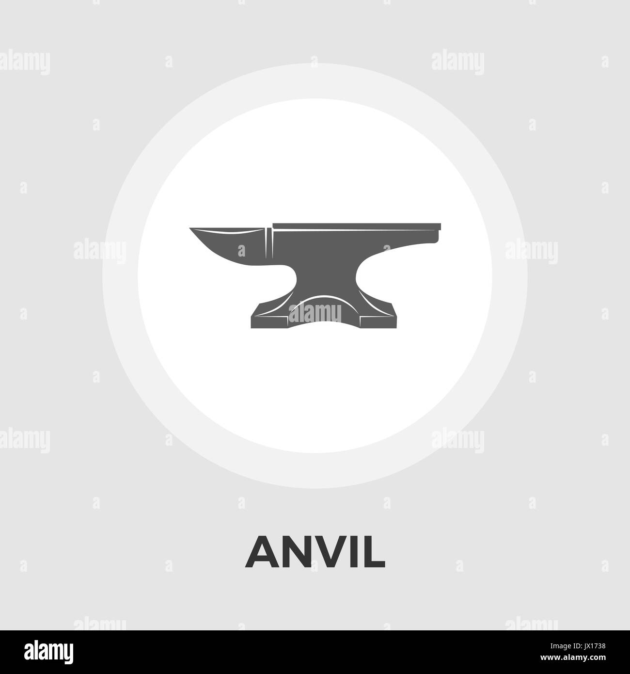 Cartoon blacksmith anvil Black and White Stock Photos & Images - Alamy