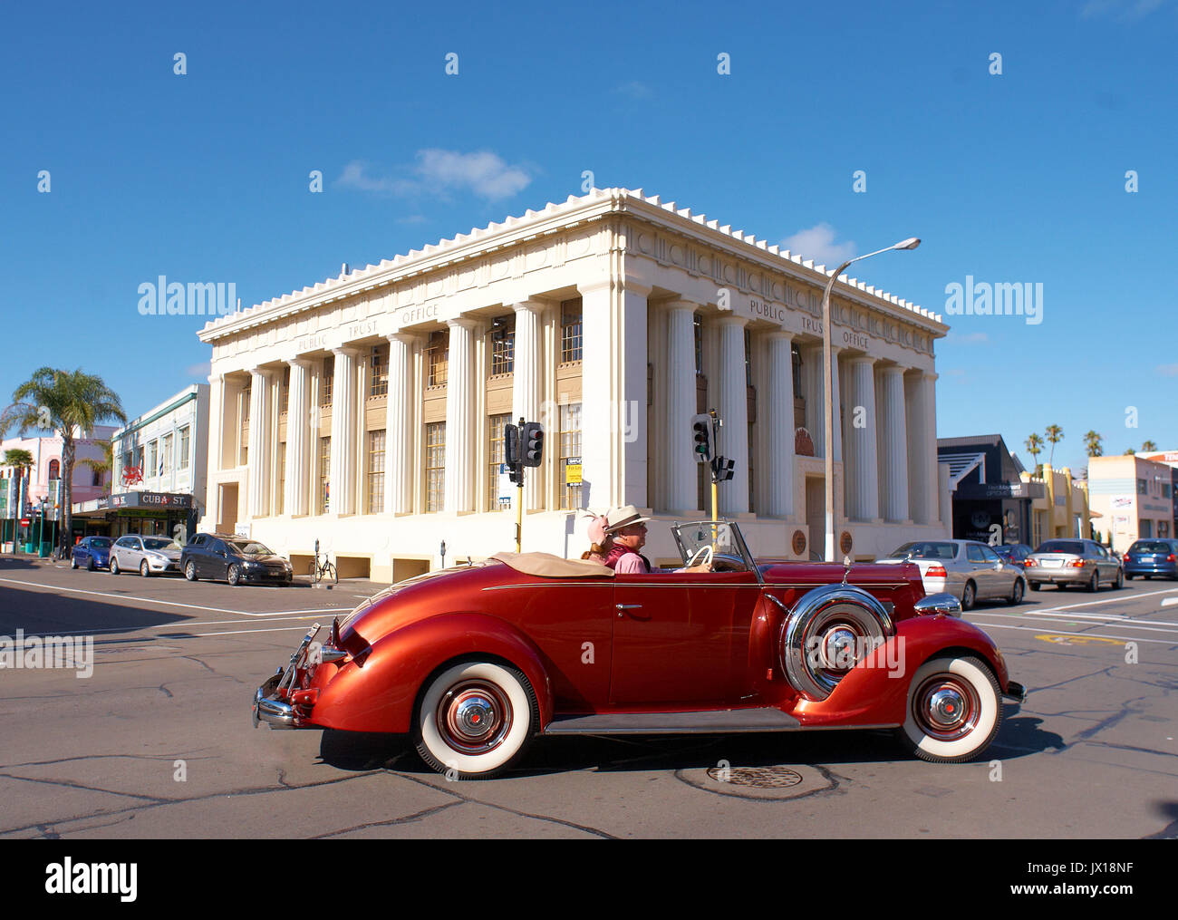 Art Deco weekend Napier Stock Photo Alamy