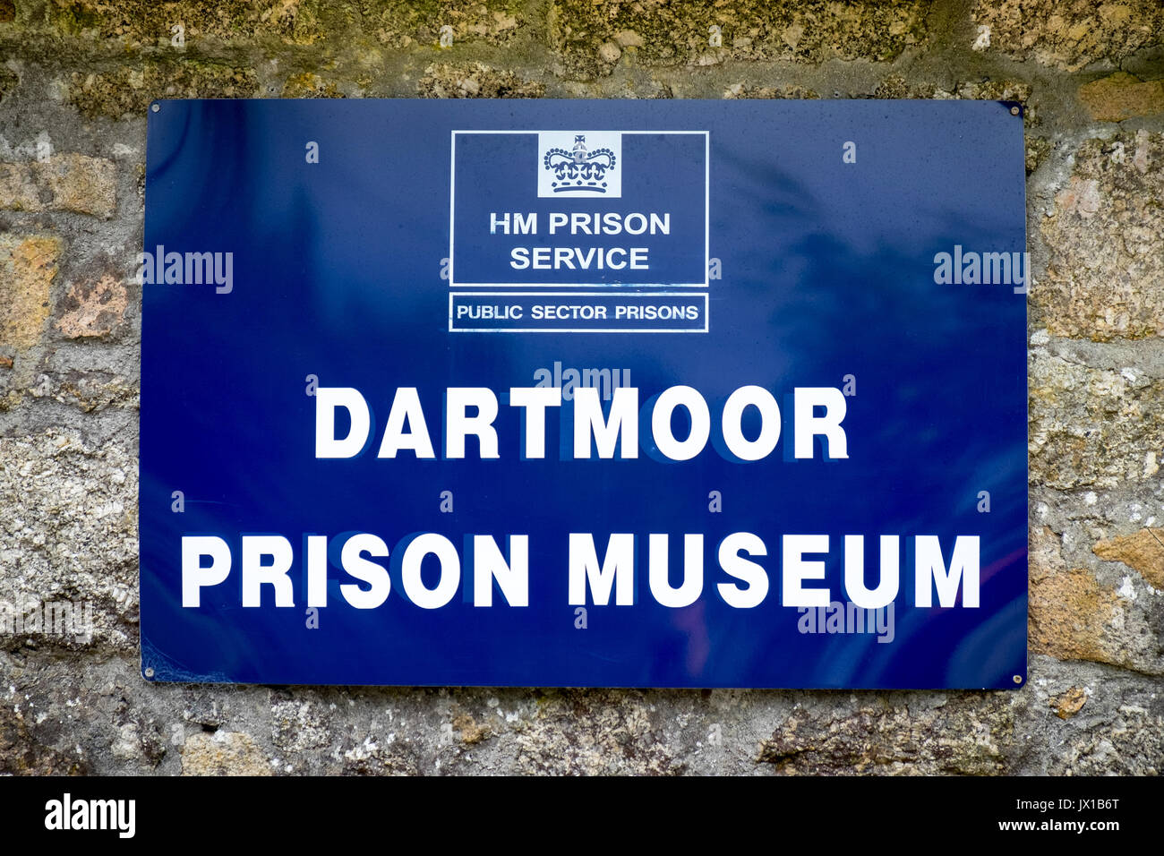 Dartmoor Prison Museum, Dartmoor, Devon, UK Stock Photo