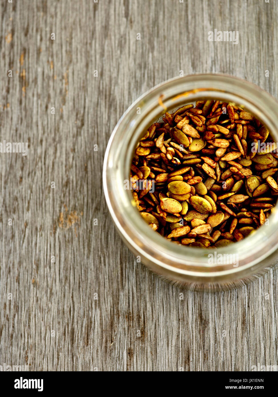 Toasted pumpkin and sunflower seed Stock Photo