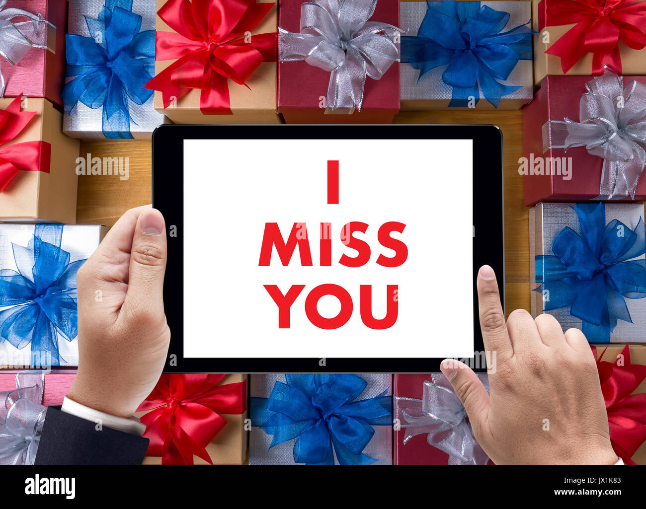 I MISS YOU I Love You too gift Happiness Care Passion Romance ...