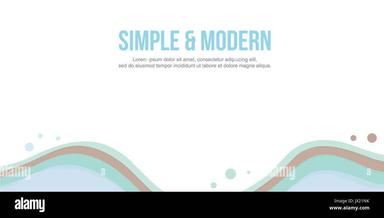 Simple modern design Abstract background header website Stock Vector