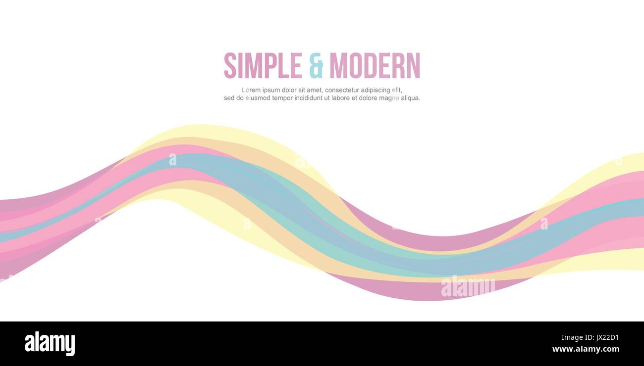 Wave Design Banner Background Collection Stock Vector Art