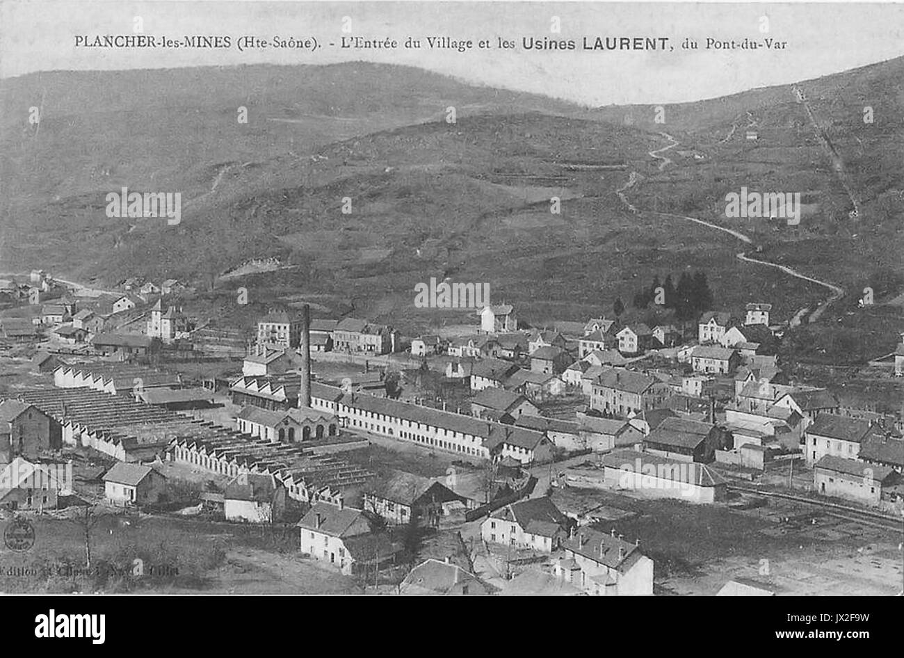 Plancher les Mines (4 Stock Photo Alamy
