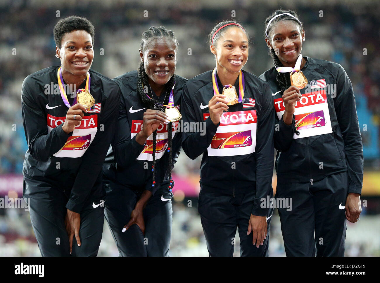 Womens Relay Team High Resolution Stock Photography and Images - Alamy