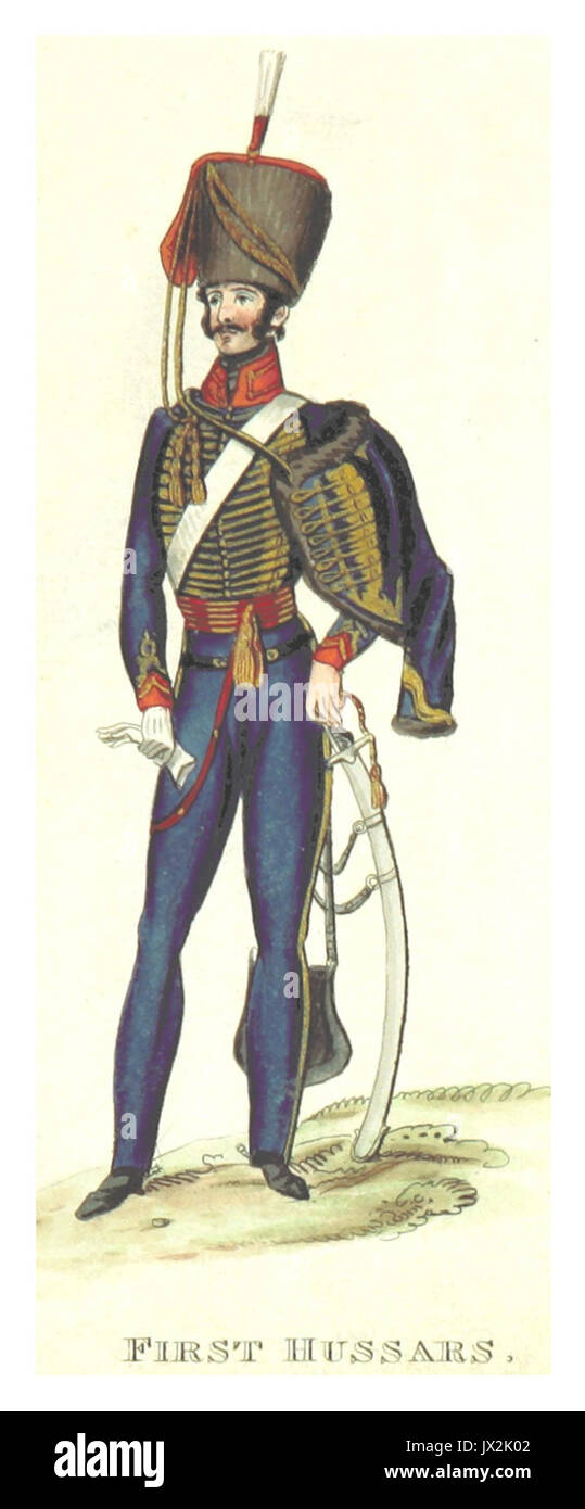 Trooper 18th Hussars 1815: British Army Uniform, Military Costumes ...